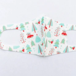 Kinder Maske Kiddo -Herz Schmuck Geschaft Stoffmaske Neopren Polyester Maske Kindermaske Gesichtsmaske Lela Style Kiddos Tannenbaum Auto 1 836764