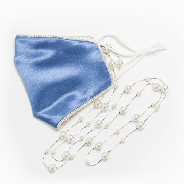 Seiden-Baumwolle Maske Cote D'Azur – Bild 2