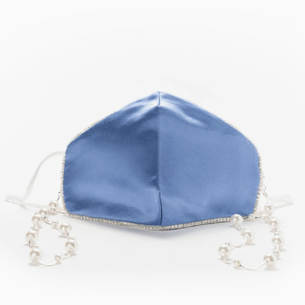 Seiden-Baumwolle Maske Cote D'Azur