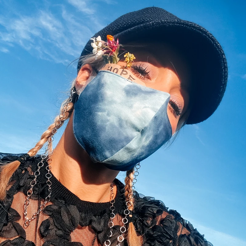 Stoffmasken Batik Stormy 3 Stoffmasken Batik Stormy