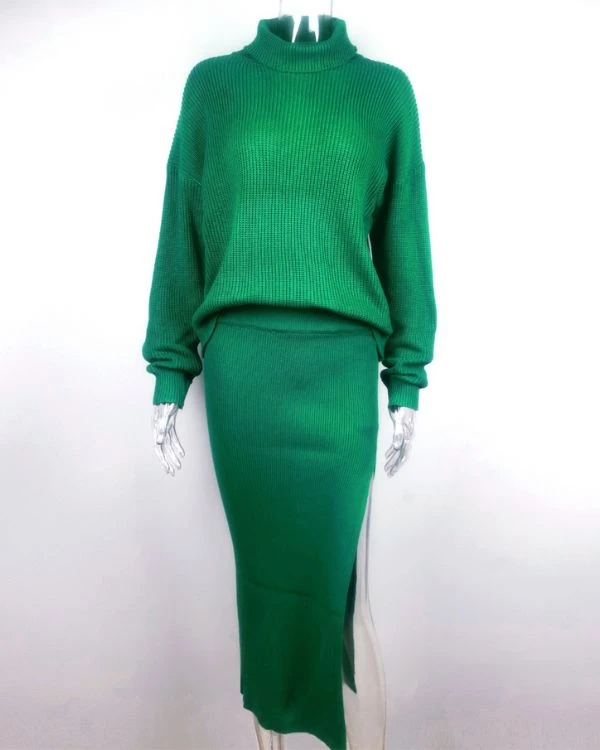 Zweierset Rock & Rollkragen Pullover Paula – Bild 7