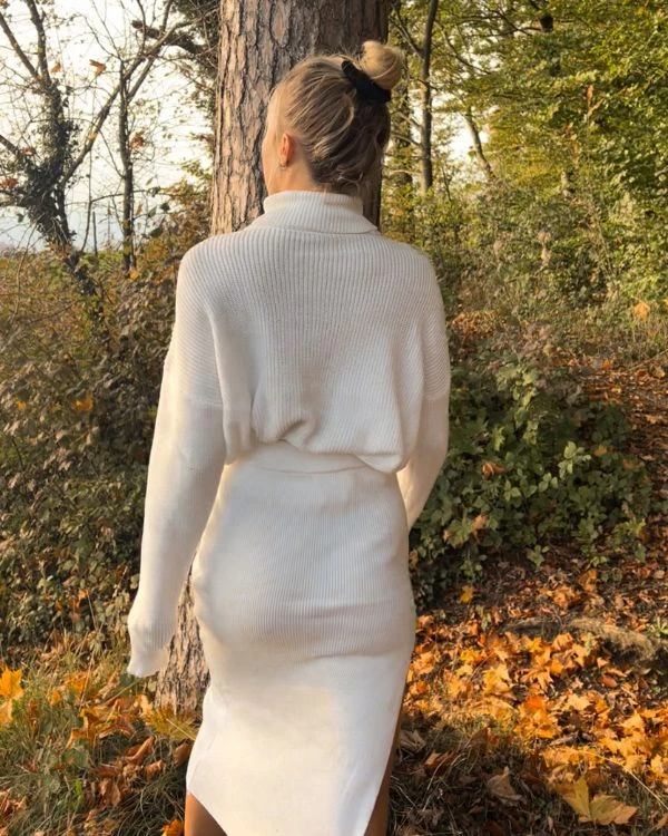 Zweierset Rock & Rollkragen Pullover Paula – Bild 5