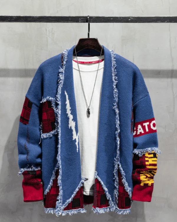 Cardigan Herren V-Style 4 Cardigan Herren V-Style – Bild 2