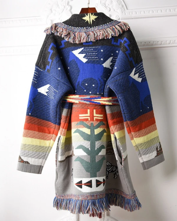 Strickjacke Cardigan Scandinavia – Bild 4