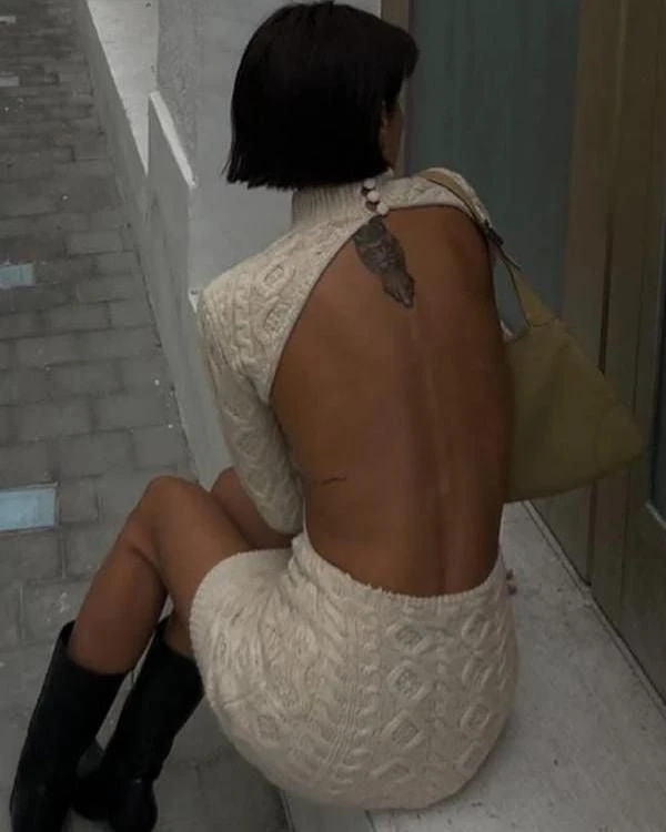 Strickkleid Norja – Bild 3