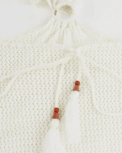 Beach Strickkleid April -Herz Schmuck Geschaft Strickkleid Strandkleid Sommerkleid Kleid Damen weiss Backless Bohemian April weiss detail 2 852969