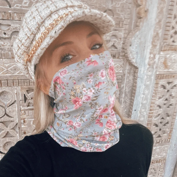Halstuch Schalmaske Rosalia – Bild 2