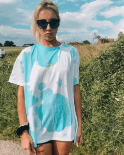 T-Shirt Batik VOGUE Italy 17 T-Shirt Batik VOGUE Italy -Herz Schmuck Geschaft T Shirt Longshirt Oversize onesize Batik VOGUE Italy Cindy blau 2 934529