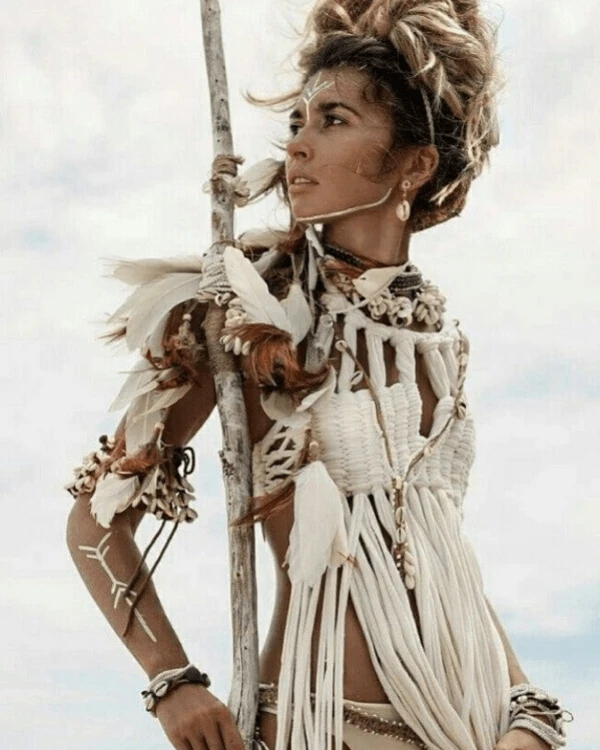 Fransen Boho Top Ibiza – Bild 2