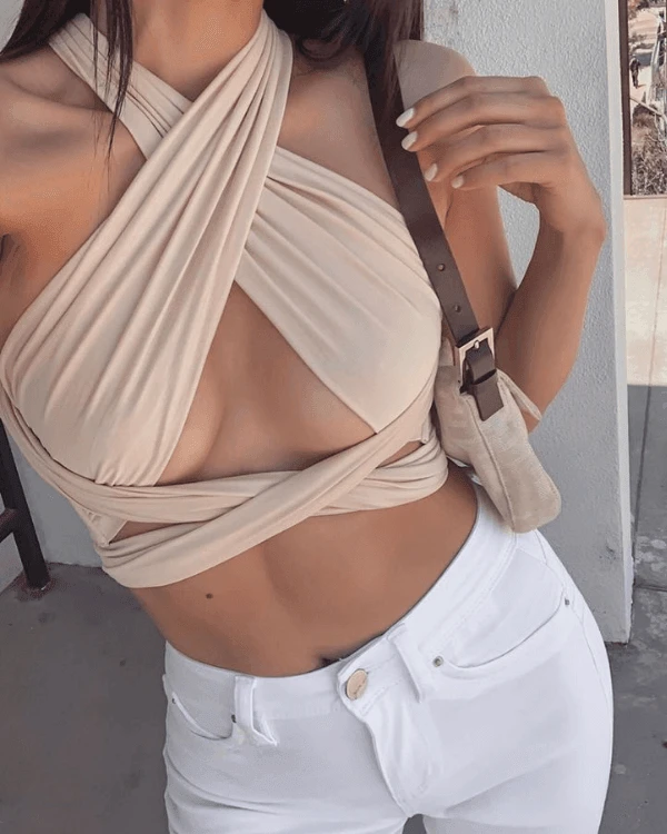 Bandage Crop Top Cayman 5 Bandage Crop Top Cayman – Bild 3