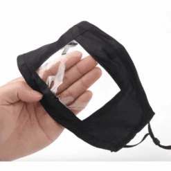 Maskenset Golden Pinky 13 Maskenset Golden Pinky -Herz Schmuck Geschaft Transparente Maske Durchsichtige Maske Mundschutz Corona Stoffmaske Visiermaske Hygienemaske einstellbare Gummibaender Maenner Frauen Maske Schweiz Sonrisa schwarz detail 3 ee538c68 5