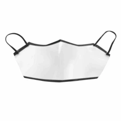 Transparente Maske Look Through -Herz Schmuck Geschaft Transparente Maske Plastikmaske Durchsichtige Maske Look Through weiss schwarz 1 251757