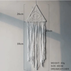 Traumfänger The Spirits -Herz Schmuck Geschaft Traumfaenger Dreamcatcher Wanddeko Dekoration Zuhause Home Bohemian Home Style gewebte Dekoration the spirit weiss Auge 1 648417