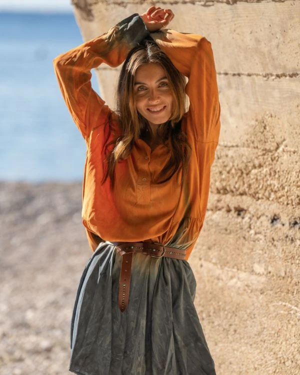 Viskose Kleid Amber 4 Viskose Kleid Amber – Bild 2