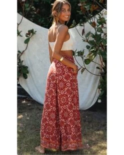 Weite Boho Hose Dascha 14 Weite Boho Hose Dascha -Herz Schmuck Geschaft Weite Boho Hosen Damen Hose Hippie Blumen Muster Bohemian Dascha 4