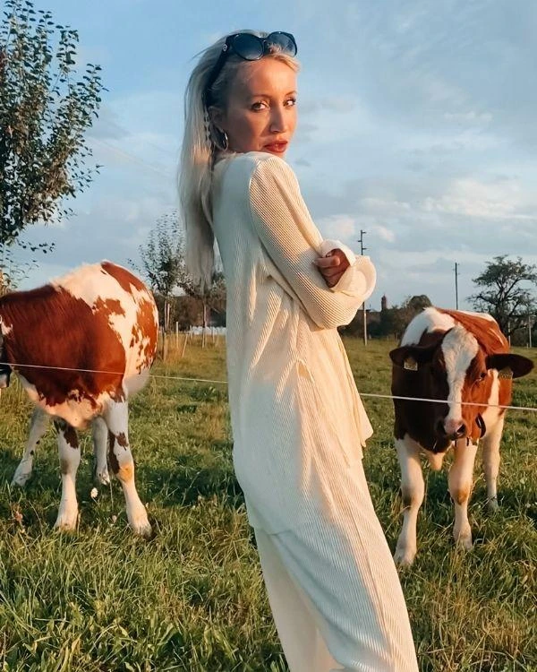 Zweiteiler Hose & Bluse Angelina – Bild 8