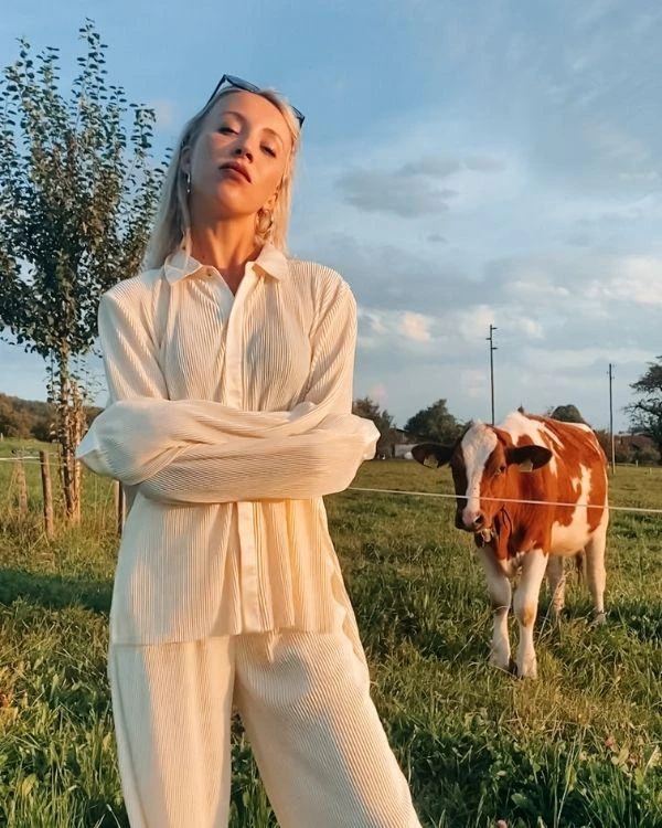 Zweiteiler Hose & Bluse Angelina