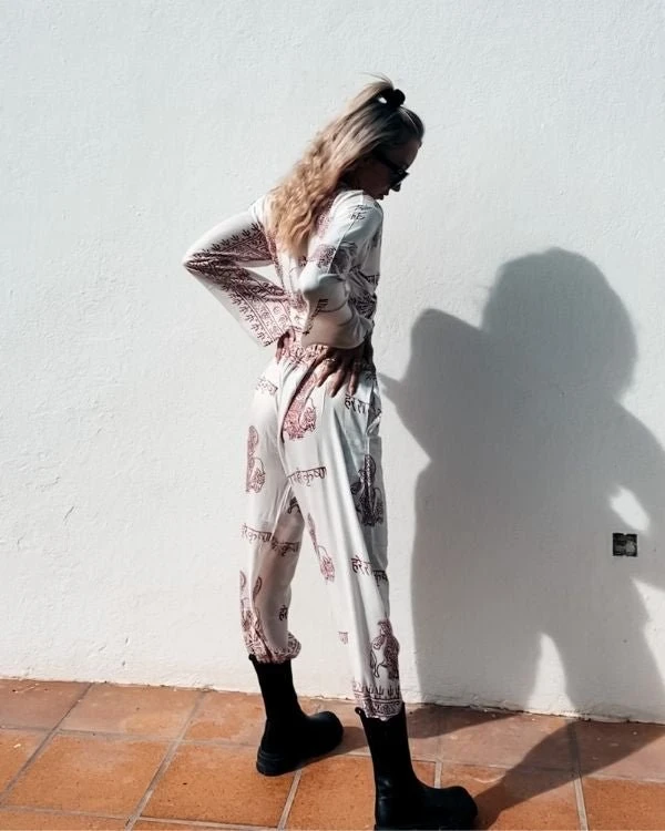 Zweiteiler Hose & Shirt Krishna – Bild 9