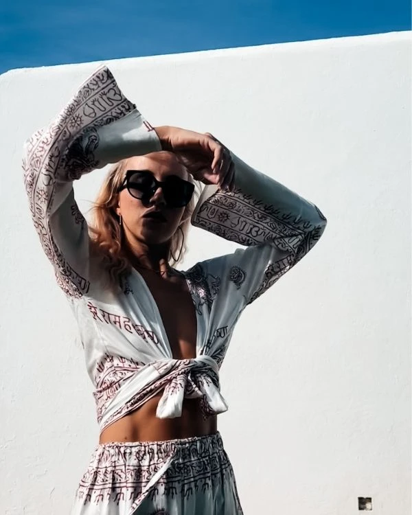 Zweiteiler Hose & Shirt Krishna – Bild 7