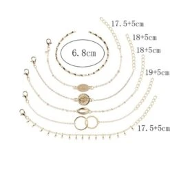 Armketten Set Orella -Herz Schmuck Geschaft armkette armbaender handgelenk modeschmuck damen set feine ketten Orella 4 935830