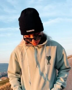 Beanie Mütze Tommyri 9 Beanie Mütze Tommyri -Herz Schmuck Geschaft beanie muetze beanies winter style fashion unisex schwarz.Tommyri 3 335706