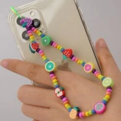 Farbige Handykette Healthy Fruit