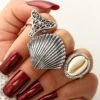 Ring Set Seashell Vibes -Herz Schmuck Geschaft image 081f6f07 4302 4618 9254 f170c4c936b0 936612