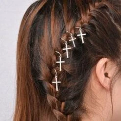 Haarschmuck Kreuz