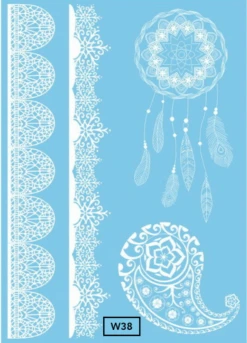 FLASH TATTOO's WHITE 22 FLASH TATTOO's WHITE -Herz Schmuck Geschaft image 211ef824 fe1c 4229 a04d 23c9f3c7934b 147697