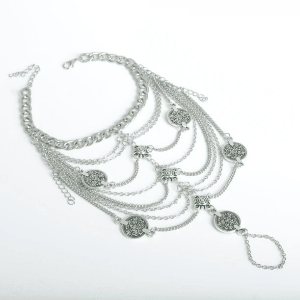 Fusskette Boho Coins 6 Fusskette Boho Coins – Bild 4