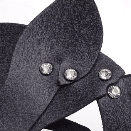 Leder Fetisch Maske Teddy 6 Leder Fetisch Maske Teddy – Bild 4