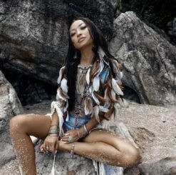 Kopfschmuck Wild Feather -Herz Schmuck Geschaft image 4802911c 7a2c 434f beec f85e23a4817d 499821