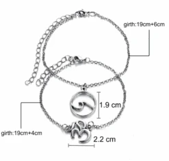 Fusskette Om Waves -Herz Schmuck Geschaft image 533f0920 ccc7 43aa be1e fdf517d35130 776282