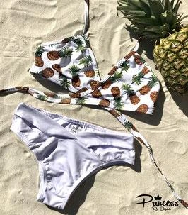 Bikini Ananas Wrap White 3 Bikini Ananas Wrap White