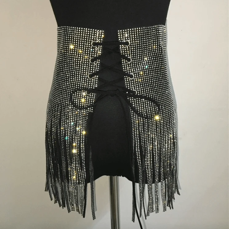 High-Waisted Glitzer Rock Shiny 11 High-Waisted Glitzer Rock Shiny – Bild 9