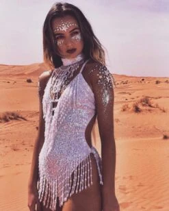 Bodysuit & Choker Planet Mermaid