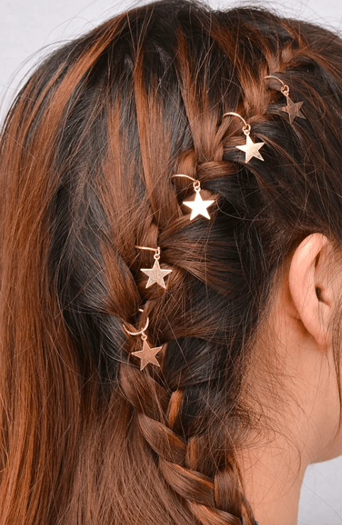 Haarschmuck Stars 3 Haarschmuck Stars