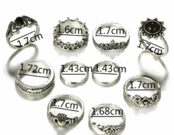 Ring Set Black Sun -Herz Schmuck Geschaft image 89a8e7f8 a15a 458b afcf ccffe503473e 444670