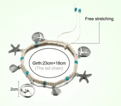 Fusskette Beach Vibes -Herz Schmuck Geschaft image 8ee614f2 a0a2 4e59 9a7b e527ae7f4445 542459