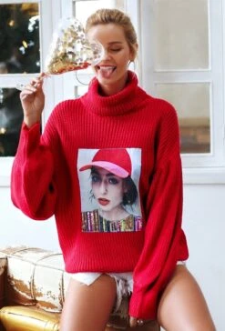 Rollkragen Pullover Good Vibes -Herz Schmuck Geschaft image a43ba005 8e0e 49e4 8068 e157a773b6fa 648960