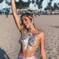 Glitzersteine Brust The Sparkle Collection