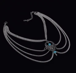 Fusskette Boho Türkis -Herz Schmuck Geschaft image d3444386 ace8 41ac aea9 403f3cc49183 788335