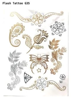 FLASH TATTOO's GOLD (grosse Bögen) -Herz Schmuck Geschaft image d3b1d273 b8bd 4c50 b883 36a7fd22183a 310652