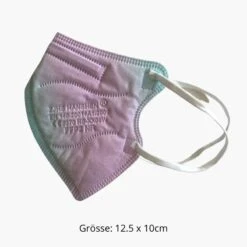 Farbige FFP2 Kinder Masken | Schutzmasken Kinder -Herz Schmuck Geschaft kindermasken ffp2 schutzmasken kinder mundschutz zertifiziert ce kennzeichen farbige kinder ffp2 masken kaufen batik tie dye farben gruen rosa 1 732335