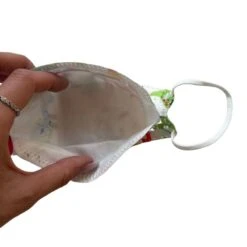 3D Fischform Kindermasken Hello Dino -Herz Schmuck Geschaft kindermasken schutzmasken ffp2 masken mundschutz kinder fischform farbig bunt motive weiss farbig tiere dinosaurier hello dino 2 841939