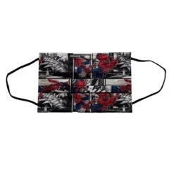 Kinder Einwegmasken Spiderman -Herz Schmuck Geschaft kindermasken schutzmasken kinder einwegmasken hygienemasken farbig bunt motive spiderman rot schwarz wamm 1 460745