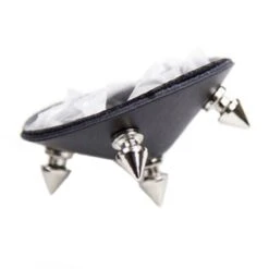 Nippel Cover Set Nieten -Herz Schmuck Geschaft nippel stickers nipple covers pu kunstleder nieten silber fetisch punk style schwarz Nieten Nippel 4 528254