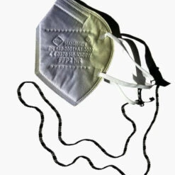 Brillenkette Maskenkette Finely Black