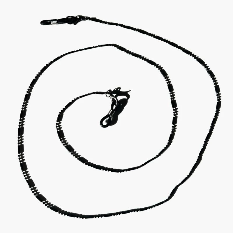 Brillenkette Maskenkette Finely Black 5 Brillenkette Maskenkette Finely Black – Bild 3